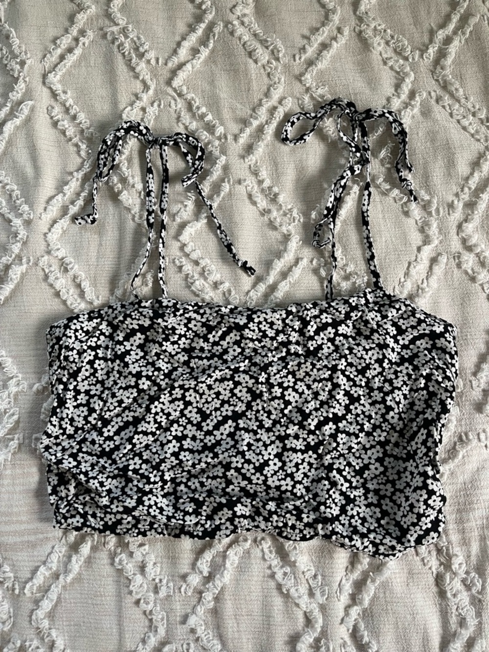 LA Hearts Cropped Tank Top